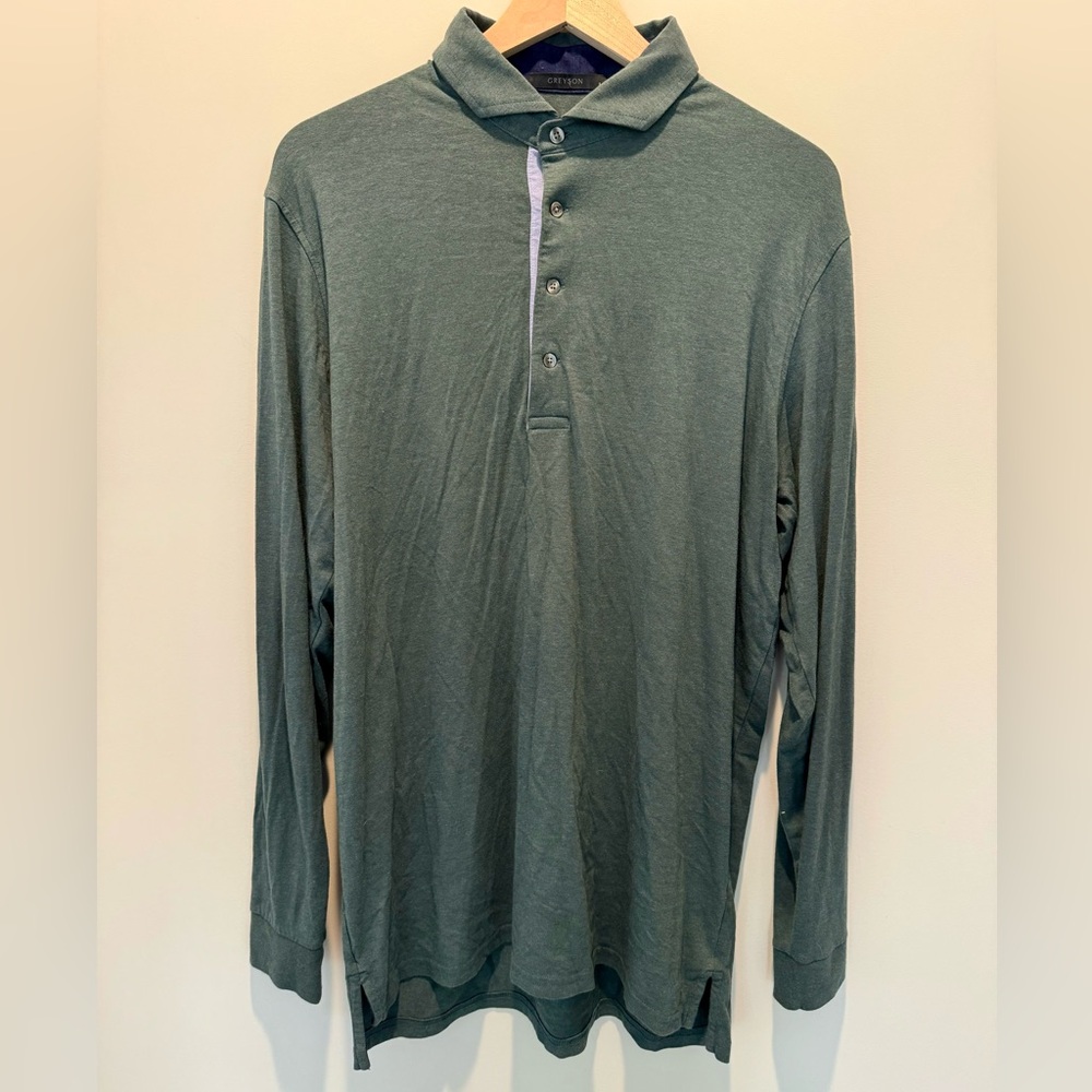 Greyson Long-Sleeve Polo